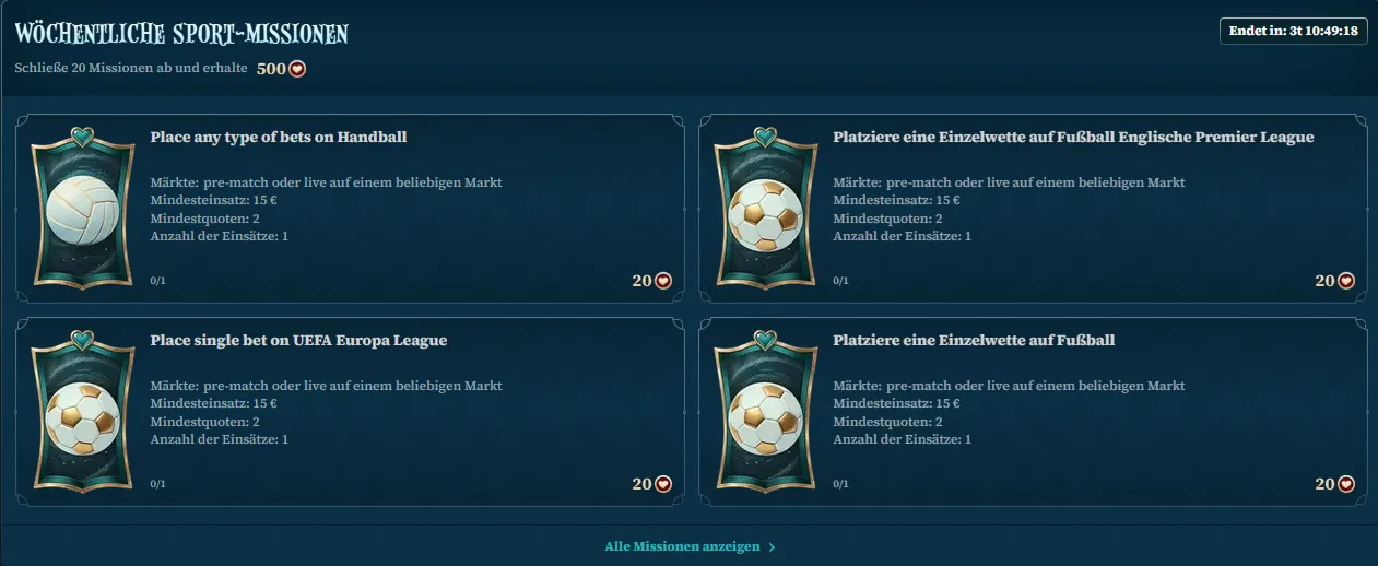 Spieleportfolio: 11.000 Slots, Live Casino und Jackpots